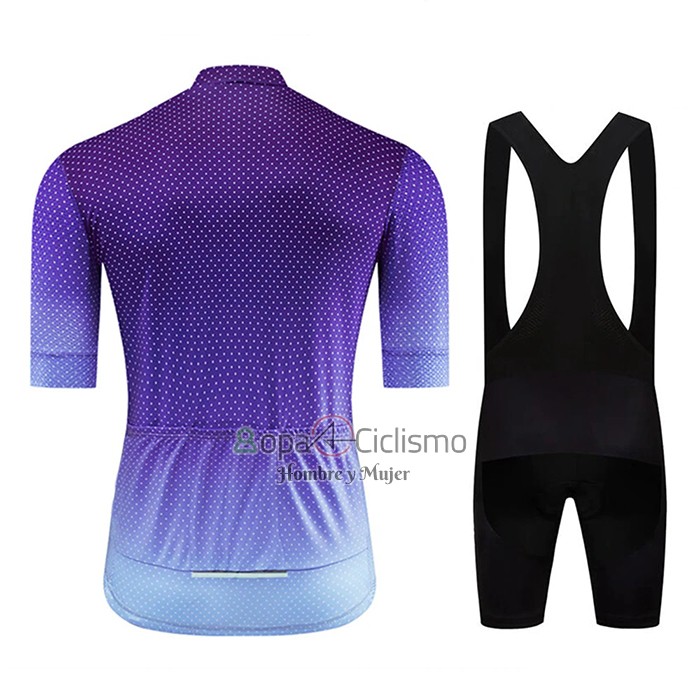 Le Col Ropa Ciclismo Culotte Corto 2020 Hombre Mangas Cortas Violeta